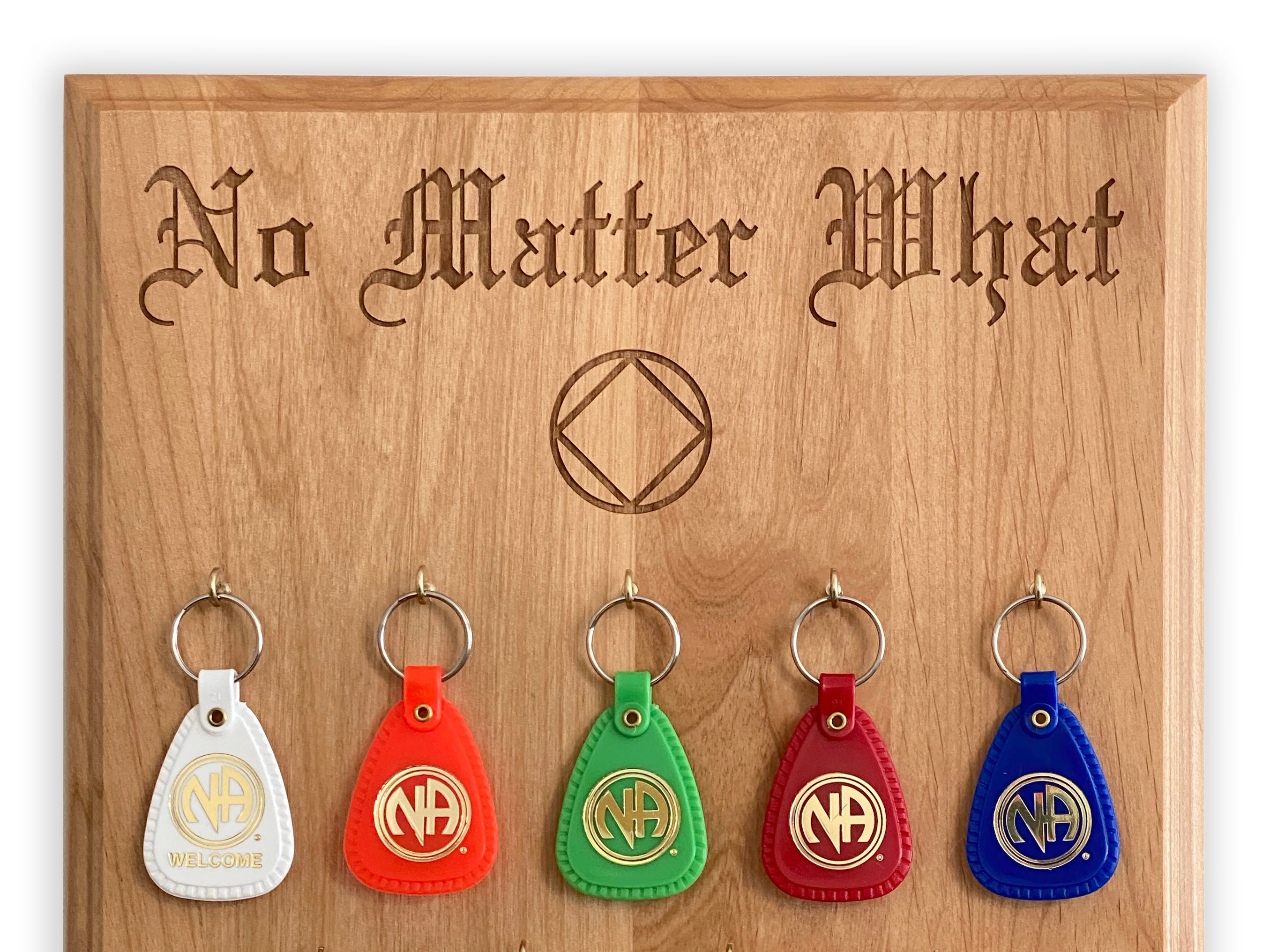 Narcotics Anonymous Key Fob Display | Personalized No Matter What ...