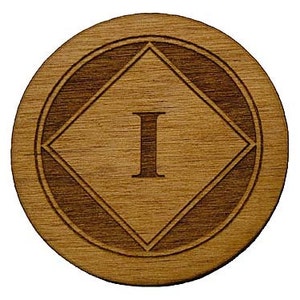 Medallón de Narcóticos Anónimos, token de aniversario de NA, monedas de recuperación de madera, obsequios para patrocinadores y patrocinadores