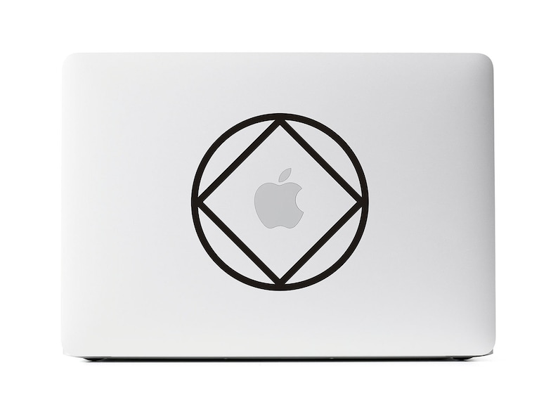 Na Sticker NA Symbol Vinyl Decal | Vehicle Lettering and 12 Step Car Decals and ...