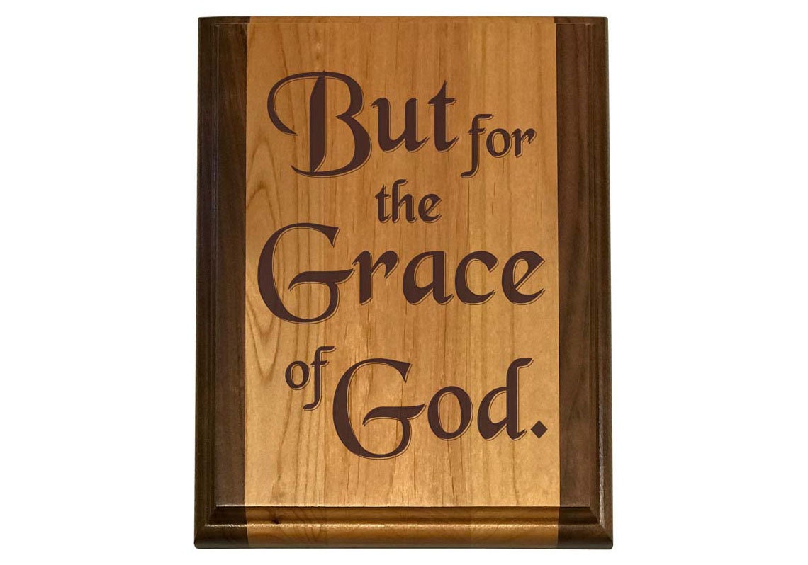 But for the Grace of God AA Meeting Hall Slogan Plaques - Etsy