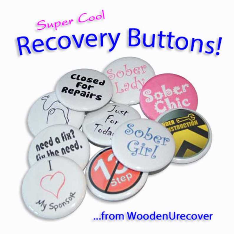 Happy Joyous and Free Pin-back Button Alcoholics Anonymous - Etsy