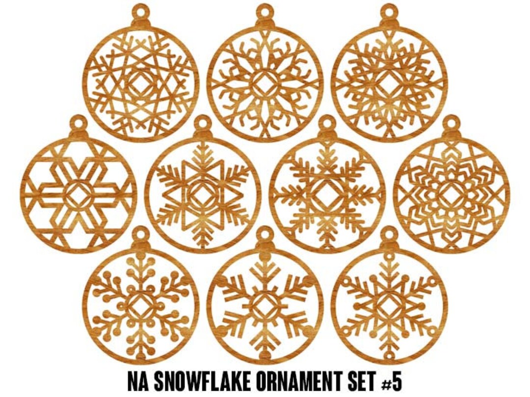 NA Christmas Tree Ornaments Wooden Narcotics Anonymous Laser Cut