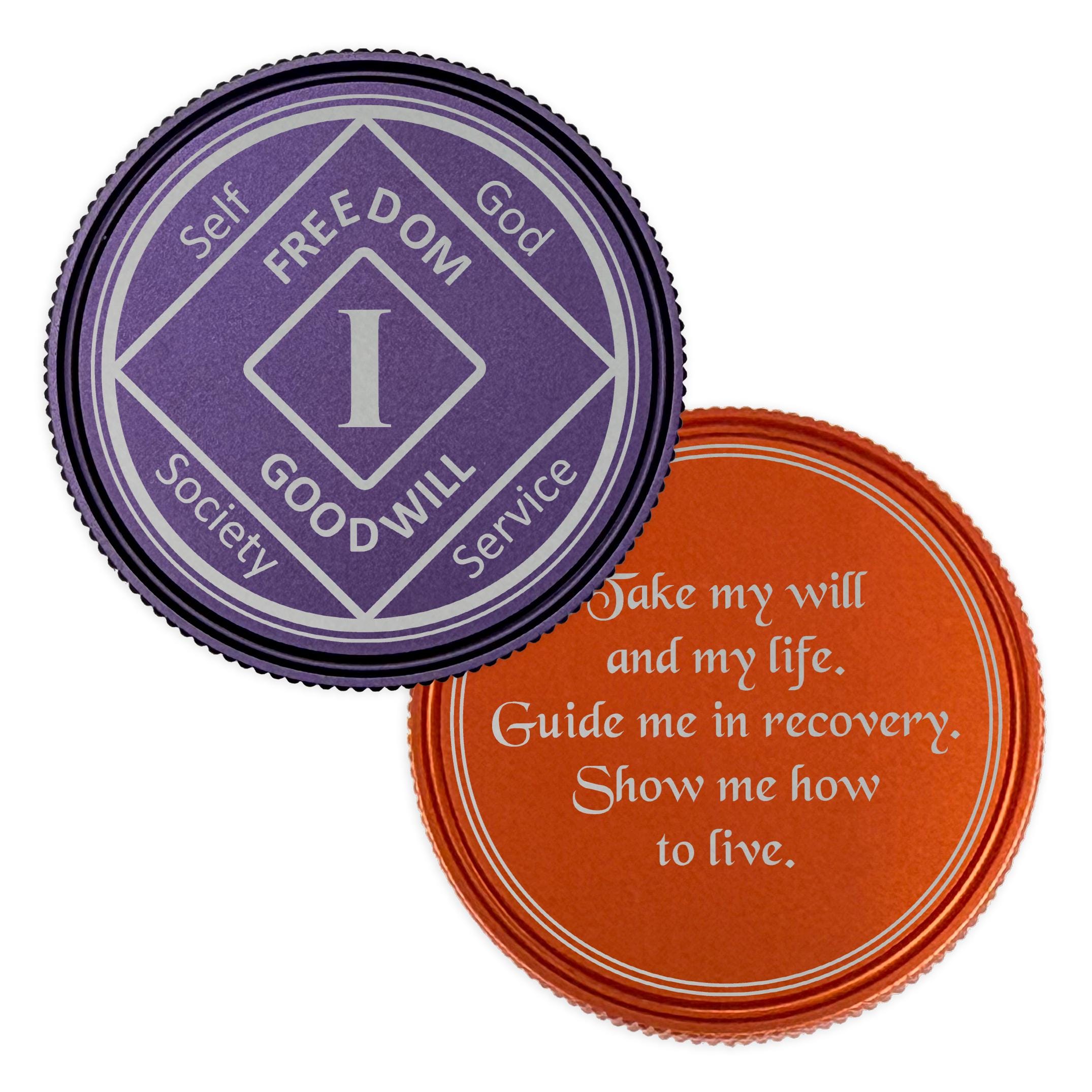 NA Anniversary Medallion – Narcotics Anonymous Token – EDC Recovery ...
