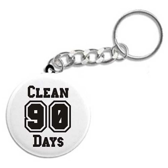 NA Clean Days Button sleutelhangers Narcotica |