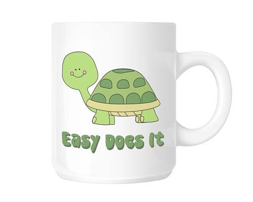 11oz ceramic or porcelen coffee mug Hasami Porcelain 11 oz Ceramic Mug in Glossy Gray main image 0