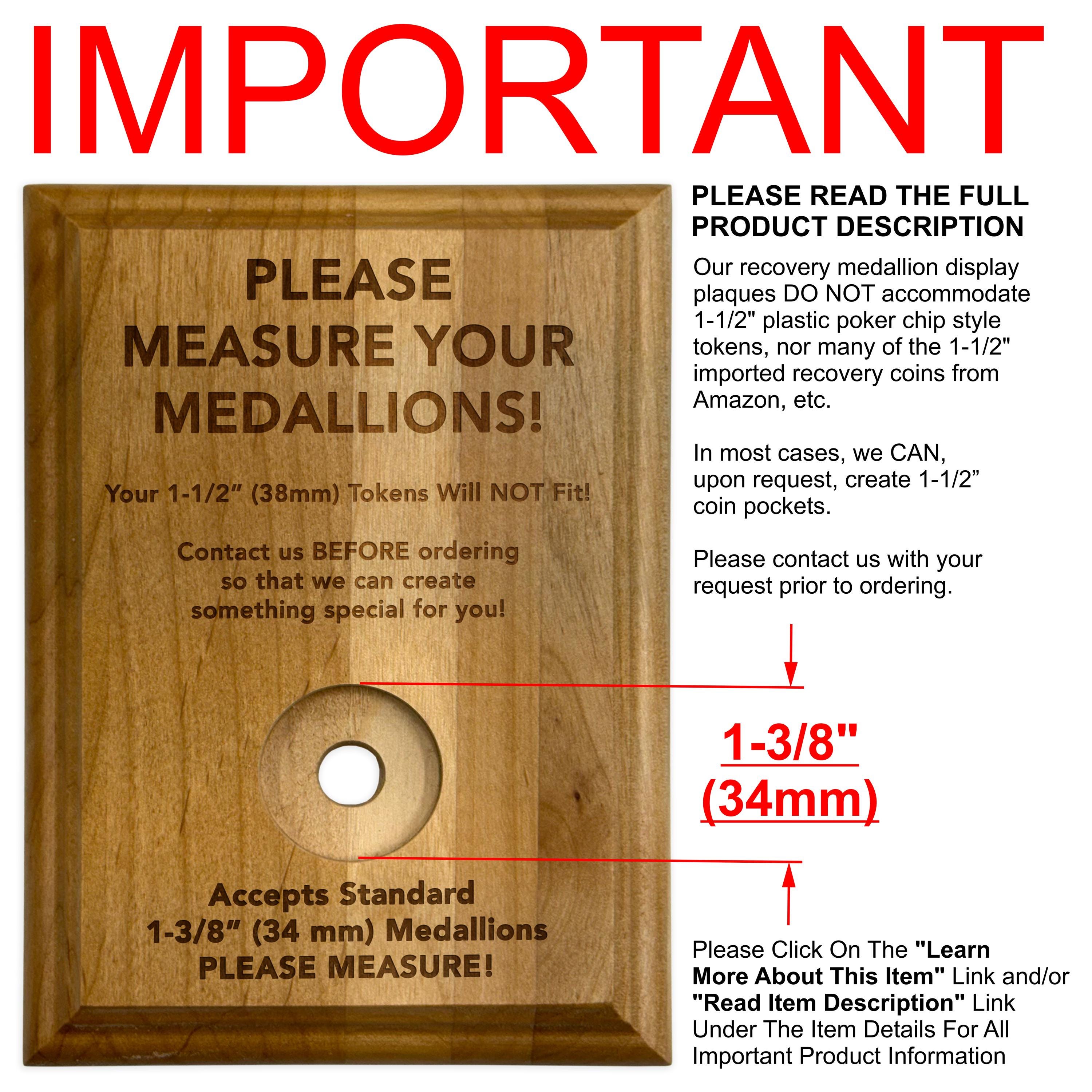 Personalized AA Coin Display Holder Featuring the Promises of ...