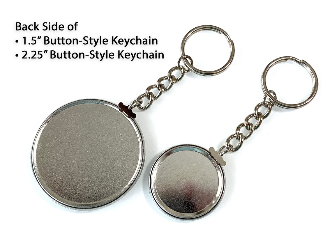 Alcoholics Anonymous 24 Hour Keychain, AA Medallion Button-style Key ...