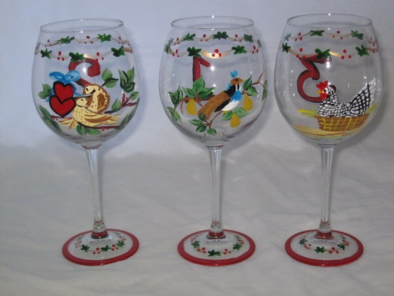 12/21: Christmas Wine Glass Painting Party (set of 2) — Welcome