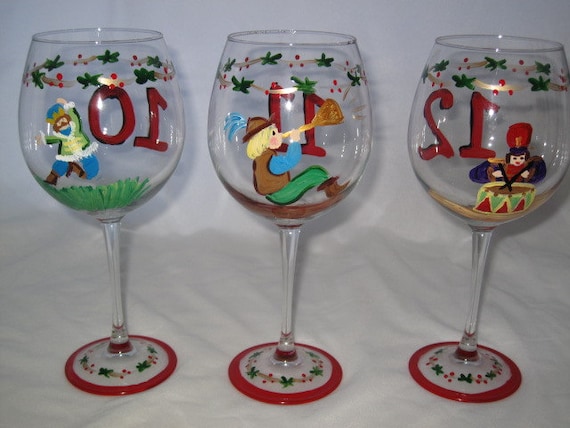 12/21: Christmas Wine Glass Painting Party (set of 2) — Welcome