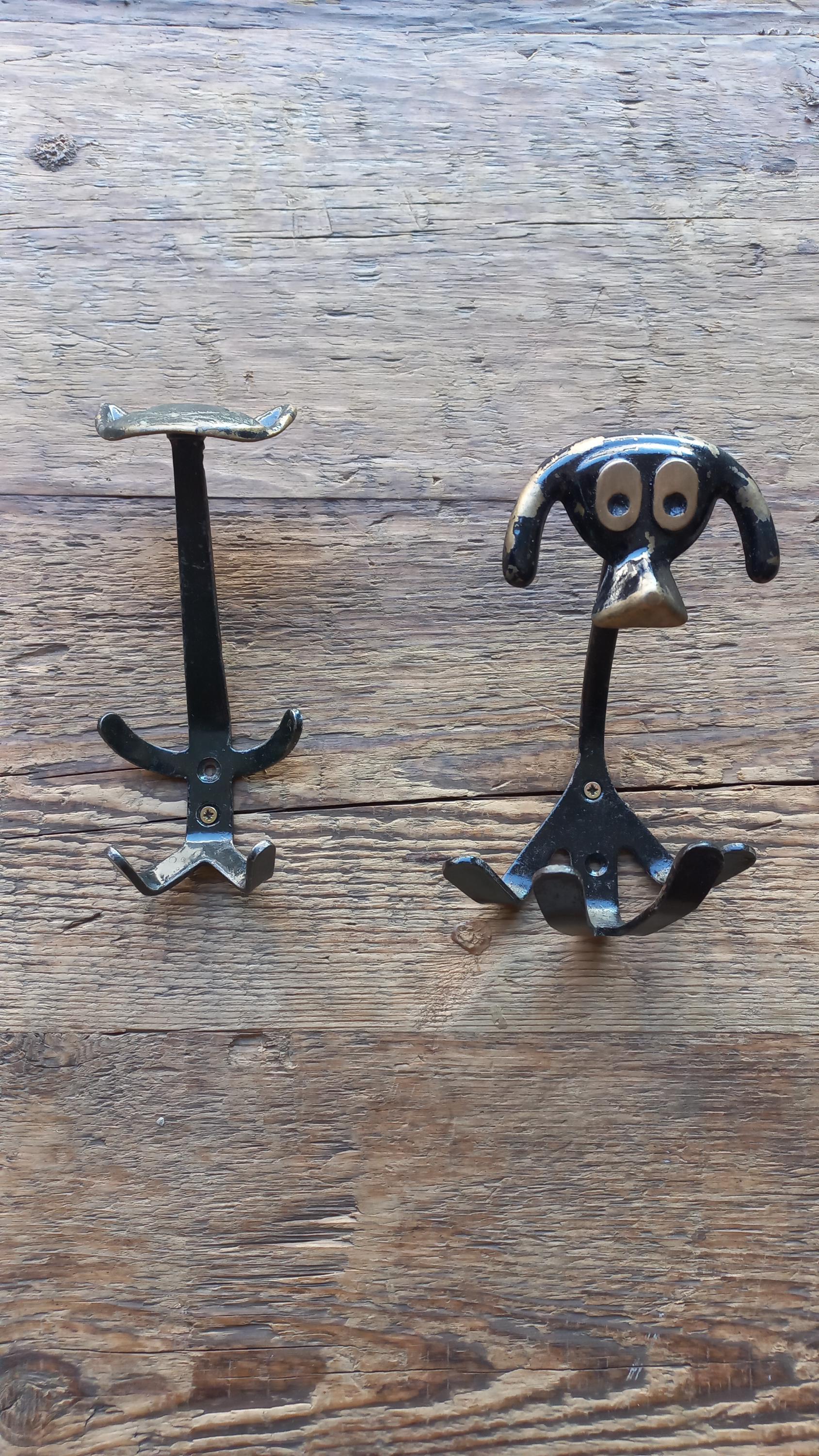 Ganci A Parete A Forma Di Gatto - 2 Pezzi - Adesivo Autoadesivo - Per Cucina, Bagno - Nero - Foto 6