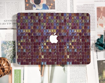 Colorful Mosaic,Case for New MacBook Neo Pro 14 Pro 16 A3426/3427/3428/3429,Matte Hard Case 26/25/24/22 Leopard,Protective Cover