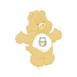 Cute Bear Kiss-Cut Stickers, Whimsical Laptop Decals, Fun Party Favors, Adorable Home Decor, Gift for Kids and Animal Lovers