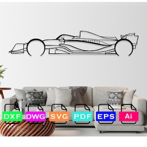 Race Cars Laser Cut Dxf Files, Vector Files, Laser cutting Files, DXF Dwg Ai SVG Pdf EPS Files, Digital Files