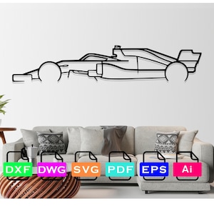 Race Cars Laser Cut Dxf Files, Vector Files, Laser cutting Files, DXF Dwg Ai SVG Pdf EPS Files, Digital Files