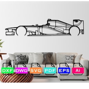 Race Cars Laser Cut Dxf Files, Vector Files, Laser cutting Files, DXF Dwg Ai SVG Pdf EPS Files, Digital Files