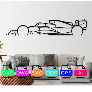 Race Cars Laser Cut Dxf Files, Vector Files, Laser cutting Files, DXF Dwg Ai SVG Pdf EPS Files, Digital Files