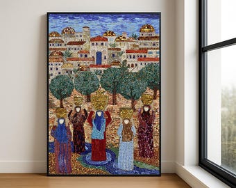 Palestine Art Print – Palestinian Wall Art Collection, Middle Eastern Decor, Abstract & Traditional Designs