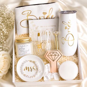 Bride gift box set bridal shower gift for bride bride to be gift engagement gift future mrs gift bachelorette party gift