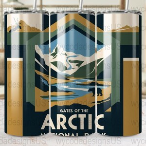 National Park Digital Print, Gates Of The Arctic Art, Landscape Wall Decor, Scenic Home Art, Digital Download Poster