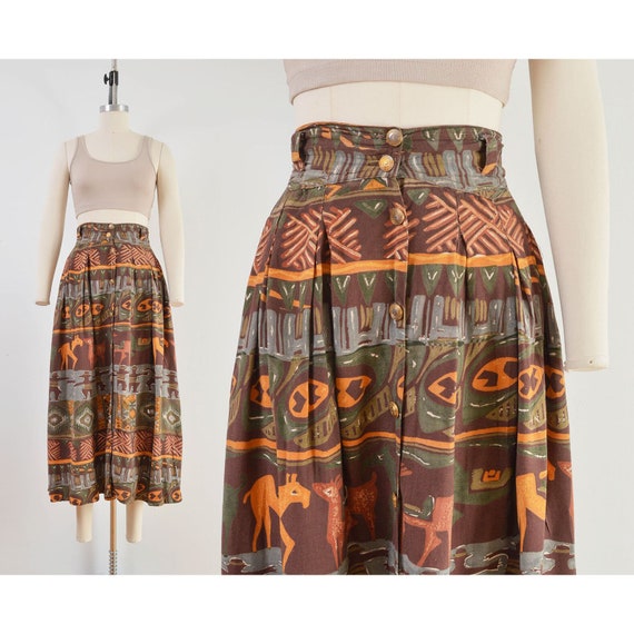 Boho online skirt 80s
