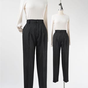 Vintage 90s Striped Pants - Etsy