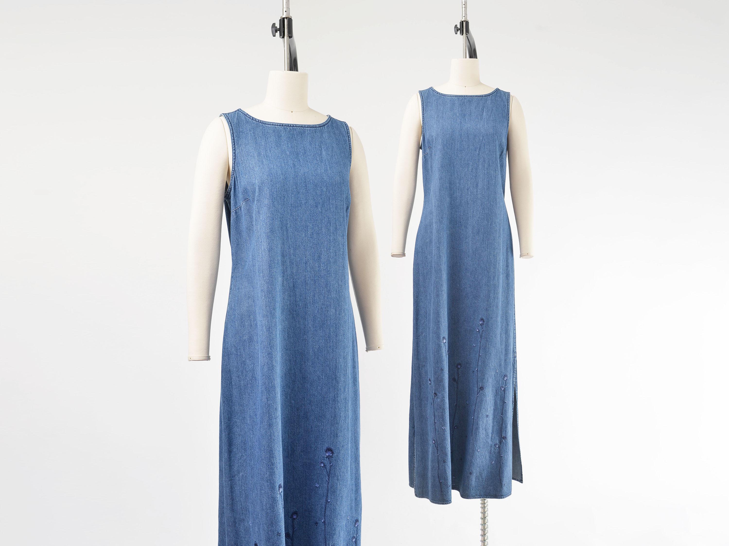 90s Denim Dress - Etsy 90s Denim Dress - Etsy