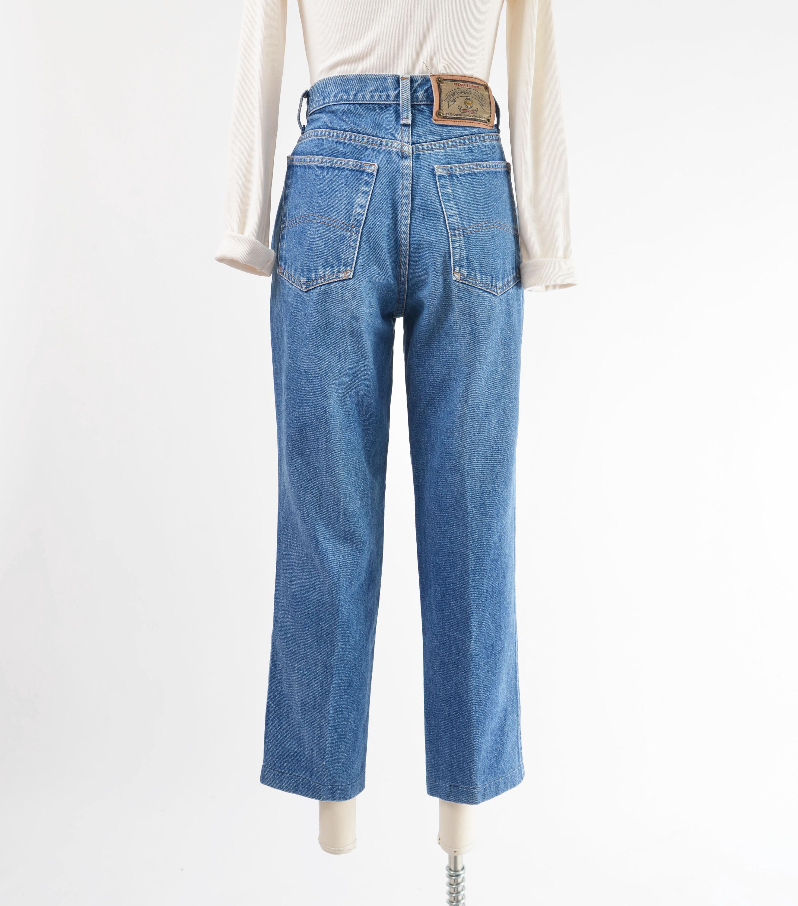 90s ARMANI JEANS L-2Bモデル コットン ジップアップブルゾン 1743380a817dca6d1098eb6b7057c6