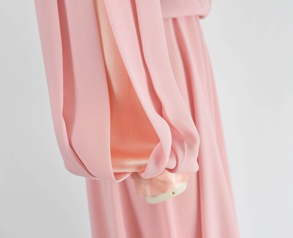 Pink Ursula of Switzerland Dress size S M | 70s V… - image 5