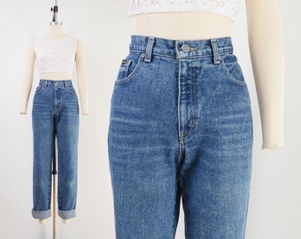 New York Jeans | 90s Vintage Mid Rise Slim Fit Mom Jeans size Small 36 hips 34 inseam