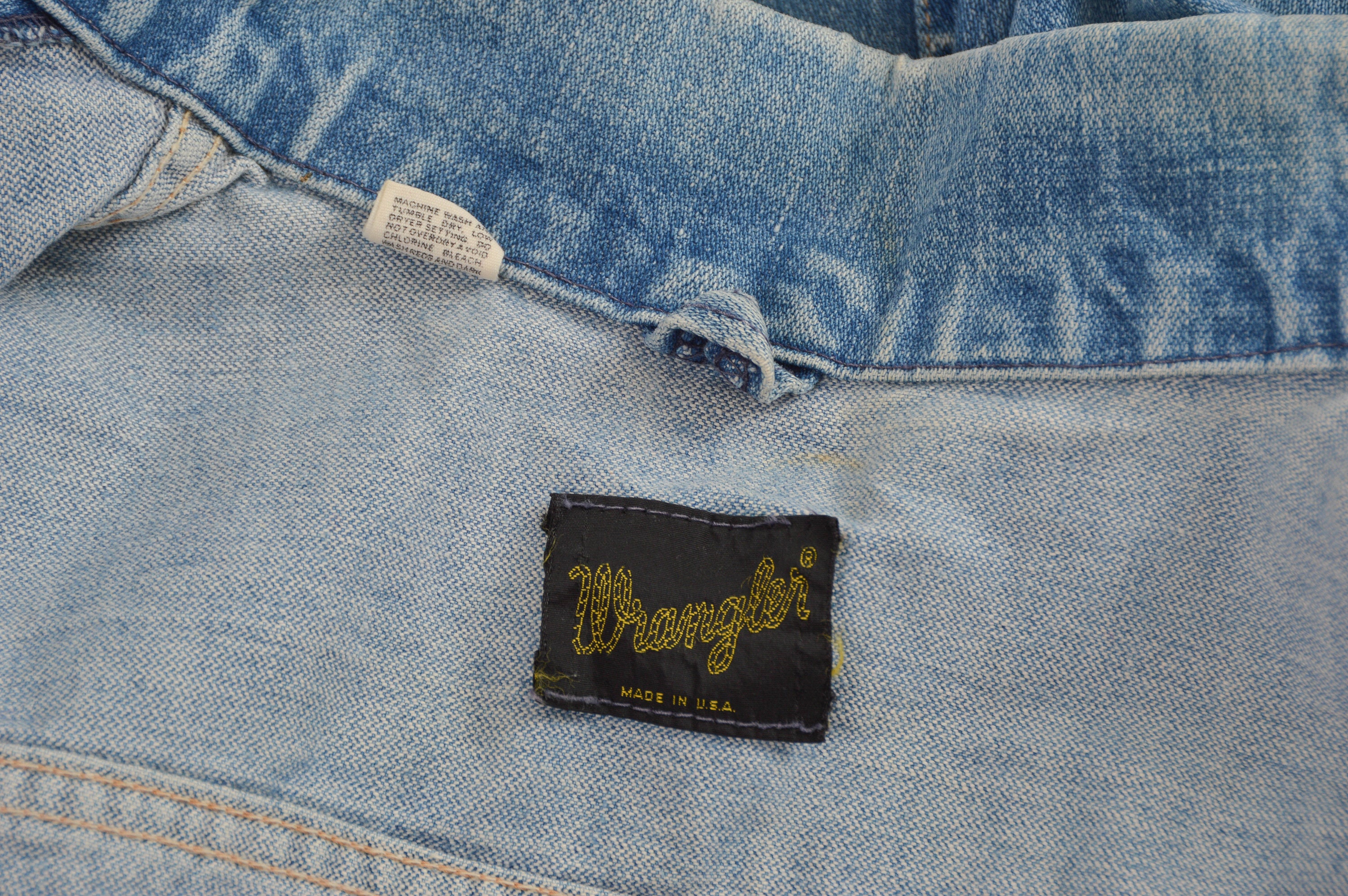 Vintage 70s 80s Lady Wrangler denim western shirt jacket // (HT2372) – Hey  Tiger