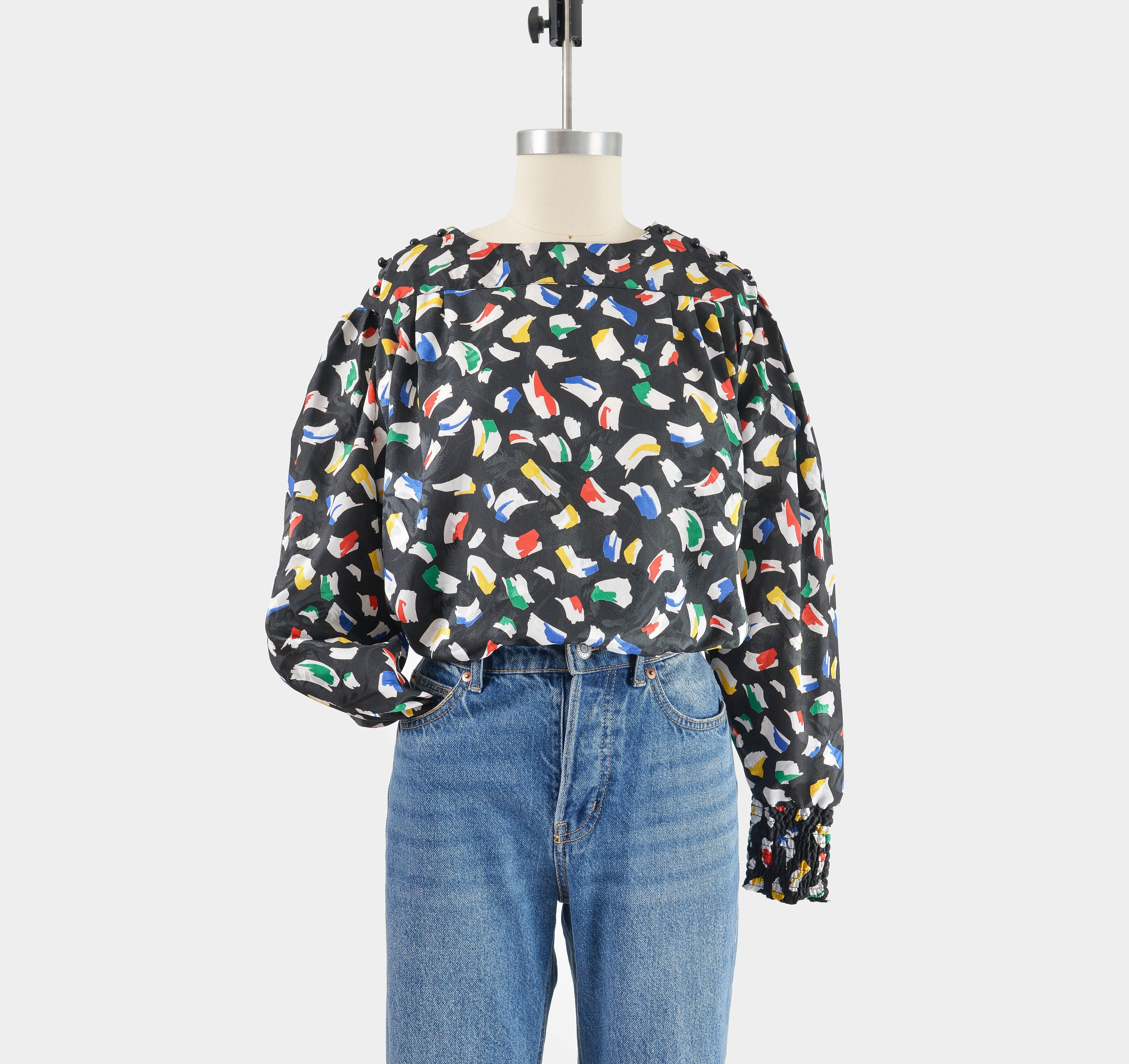 80s Blouson Jacket - Etsy UK