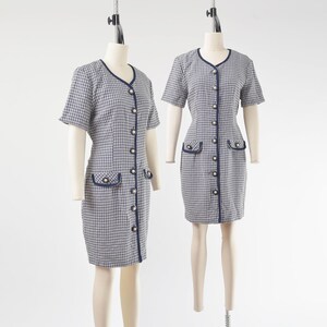 sachin and babi light blue dress Chanel Striped Halter Neck Mini Dress Black White Cotton