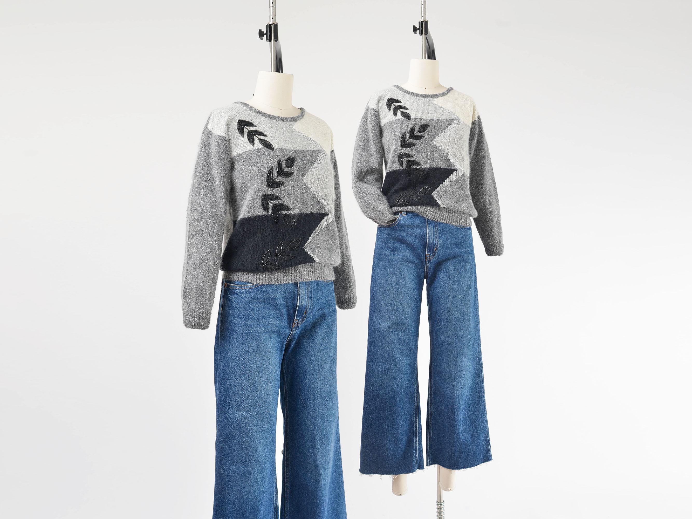 90s Angora Sweater - Etsy