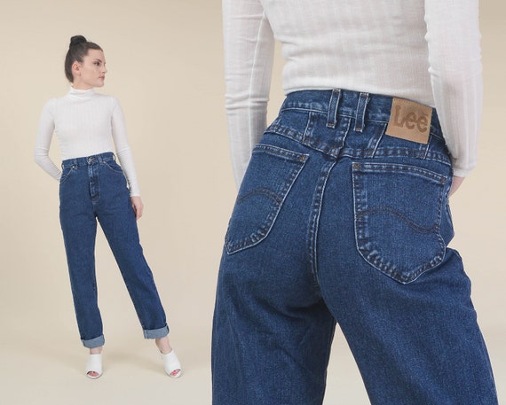 vintage lee high waisted jeans
