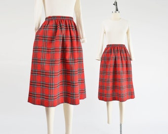 ペンドルトン　美品バージンウールタータンチェックプリーツスカート　ヴィンテージ ヴィンテージ チェック柄スカート ペンドルトン 100% バージン
