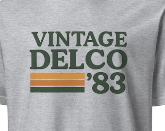 Vintage Delco '83 Short-Sleeve Unisex T-Shirt