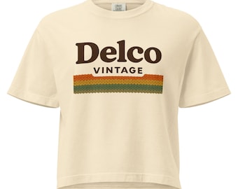 Delco Vintage Women’s heavyweight boxy tee