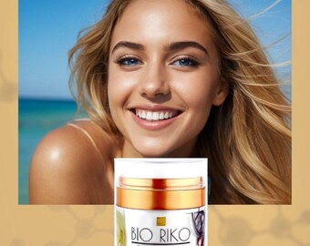 ANTI AGE Facial Cream with Q 10, HYALURONIC Acid, Elastin and Vit C / 50 ml vacuum-sealed airless jar