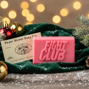 Fight Club soap with Tyler Durden business card image 3