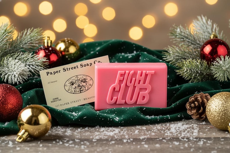 Fight Club soap with Tyler Durden business card image 3