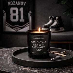 Erhitzbare Rivalitäts-Kerze: Ilja Rozanov's Haarduft, Vegan Handmade