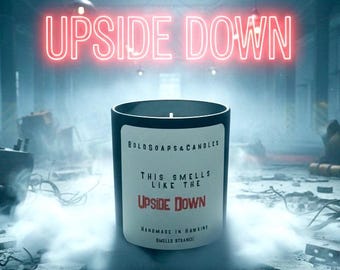 Diese riecht wie die Upside Down Kerze