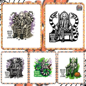20+ Never Trust The Living Png Bundle, Beetlejuice Png, Horror Movie Png Bundle, Movies Character Png, Horror Movie Png, Silhouette Png