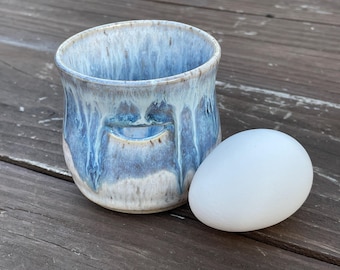 Handmade Stoneware Egg Separator for Kitchen