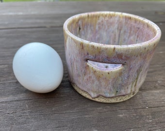 Handmade Stoneware Egg Separator for Kitchen