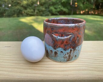 Handmade Stoneware Egg Separator for Kitchen