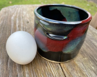 Handmade Stoneware Egg Separator for Kitchen