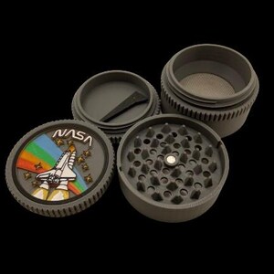 NASA - Herb Grinder - Stampato in 3D - Personalizzato - Qualsiasi colore