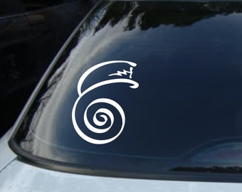 Dai Ko Myo Master Reiki Symbol Vinyl CAR DECAL Energy Healing Meditation Chakra Sticker