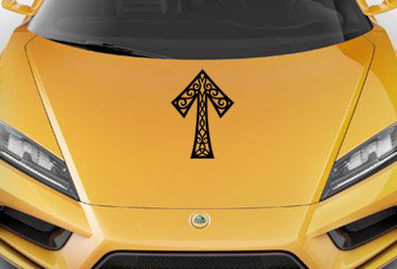 Tyr Rune Viking Vinyl CAR DECAL Norse Mythology Warrior Pagan Etsy